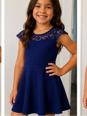 The children’s  Place• Preloved navy blue dress